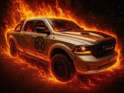 Silber Gebraucht 2019 Dodge Ram Abholung | 34.990 € (Superpreis)
