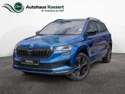 Raceblau Gebraucht 2024 Skoda Karoq SportLine SUV | 39.990 € (Etwas zu teuer)