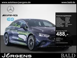 Sodalithblau Gebraucht 2024 Mercedes EQE350 AMG Limousine | 51.880 € (Guter Preis)