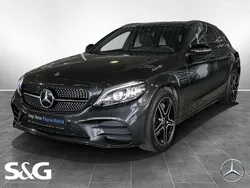 Grau Gebraucht 2021 Mercedes C300e AMG Limousine | 28.970 € (Fairer Preis)