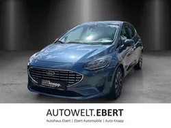 Chromablau Gebraucht 2023 Ford Fiesta Titanium Kleinwagen | 22.990 € (Teuer)