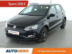 Ebenholzschwarz Gebraucht 2016 VW Polo Comfortline Kleinwagen | 9.290 € (Fairer Preis)
