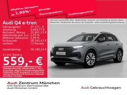 Kieselgrau Gebraucht 2023 Audi Q4 e-tron S-Line SUV | 37.271 € (Fairer Preis)