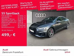 Daytonagrau perleffekt Gebraucht 2022 Audi S5 Sportback Ambiente Kleinwagen | 53.850 € (Teuer)