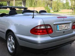 Grau Gebraucht 1998 Mercedes CLK320 Elegance Cabrio | 7.599 € (Etwas zu teuer)