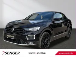 Schwarz Gebraucht 2021 VW T-Roc Cabriolet Style Cabrio | 26.280 € (Fairer Preis)