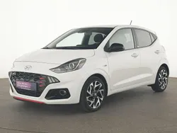 Polar white Gebraucht 2021 Hyundai i10 N Line Kleinwagen | 14.445 € (Fairer Preis)
