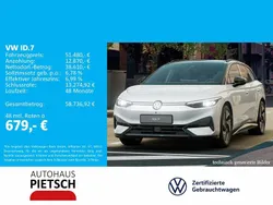 Weiß Gebraucht 2024 VW ID.7 Pro Limousine | 51.480 €