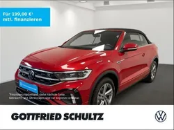 Rot Gebraucht 2024 VW T-Roc Cabriolet R-line Cabrio | 31.990 € (Superpreis)