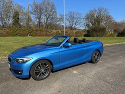 Blau Gebraucht 2018 BMW 218 Cabrio | 18.990 € (Fairer Preis)