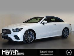 Weiß Gebraucht 2021 Mercedes E300 AMG line Cabrio | 42.480 € (Etwas zu teuer)
