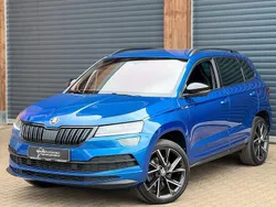 Blau Gebraucht 2021 Skoda Karoq SportLine SUV | 28.999 € (Fairer Preis)