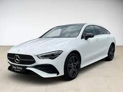 Weiß Gebraucht 2024 Mercedes CLA250e Shooting Brake AMG Kombi | 37.330 € (Fairer Preis)