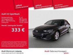 Schwarz Gebraucht 2024 Audi A3 Business Limousine | 34.140 € (Guter Preis)