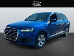 Blau Gebraucht 2019 Audi Q7 S-Line SUV | 32.999 € (Superpreis)