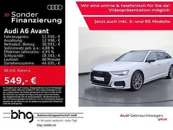 Gletscherweiß metallic Gebraucht 2023 Audi A6 Sport Kombi | 51.990 €
