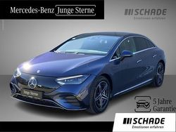 Blau Gebraucht 2024 Mercedes EQE350 AMG line Limousine | 58.550 € (Etwas zu teuer)