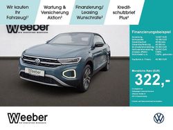 Schwarz Neu 2025 VW T-Roc Cabriolet Cabrio | 40.380 € (Superpreis)