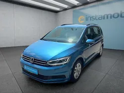 Blau Gebraucht 2021 VW Touran Van / Kleinbus | 23.599 € (Guter Preis)