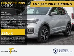 Silber Gebraucht 2022 VW T-Cross R-line SUV | 22.640 € (Fairer Preis)