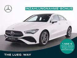 Unilack polarweiß Gebraucht 2024 Mercedes CLA200 AMG Coupé | 39.485 € (Fairer Preis)