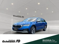 Raceblau metallic Gebraucht 2022 Skoda Octavia Scout 4x4 Kombi | 31.780 € (Superpreis)