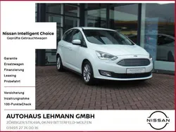 Weiß Gebraucht 2018 Ford C-MAX Titanium Van / Kleinbus | 13.489 € (Etwas zu teuer)