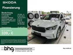 Weiß Gebraucht 2022 Skoda Enyaq iV SUV | 25.830 € (Etwas zu teuer)