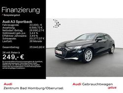 Mythosschwarz metallic Gebraucht 2025 Audi A3 Advanced Limousine | 33.490 € (Etwas zu teuer)