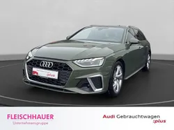 Distriktgrün metallic Gebraucht 2024 Audi A4 S-Line Kombi | 37.990 € (Guter Preis)