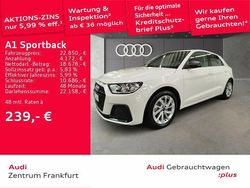 Cortinaweiß Gebraucht 2023 Audi A1 Sportback Advanced Plus Kleinwagen | 22.850 € (Guter Preis)
