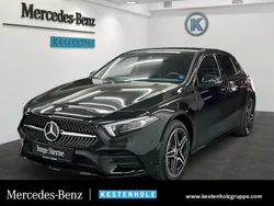 Nachtschwarz Gebraucht 2023 Mercedes A250 AMG Limousine | 31.790 € (Fairer Preis)