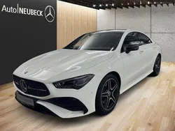 Unilack polarweiß Gebraucht 2024 Mercedes CLA220 AMG Line Premium Limousine | 42.650 € (Teuer)