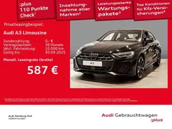 Mythosschwarz metallic Gebraucht 2025 Audi A3 S-Line Limousine | 45.440 € (Fairer Preis)