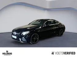 Schwarz Gebraucht 2020 Mercedes C180 AMG line Coupé | 29.490 € (Fairer Preis)
