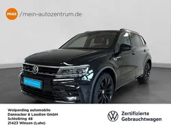 Deep black perleffekt (schwarz), perleffekt Gebraucht 2021 VW Tiguan Allspace Highline SUV | 37.860 € (Fairer Preis)