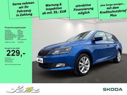 Raceblau metallic Gebraucht 2018 Skoda Fabia Clever Kleinwagen | 15.349 € (Etwas zu teuer)