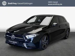 Schwarz Gebraucht 2021 Mercedes A180 AMG Limousine | 26.850 € (Fairer Preis)