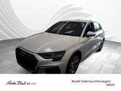 Weiß (ibisweiß) Gebraucht 2021 Audi A3 Sportback e-tron S-Line Limousine | 22.970 € (Superpreis)