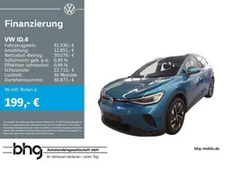 Blau Gebraucht 2024 VW ID.4 Pro SUV | 42.930 € (Fairer Preis)