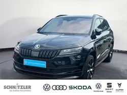 Schwarz Gebraucht 2021 Skoda Karoq SportLine SUV | 26.450 € (Fairer Preis)