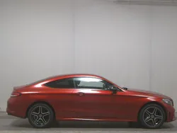 Rot Gebraucht 2020 Mercedes C180 AMG line Coupé | 23.480 € (Superpreis)