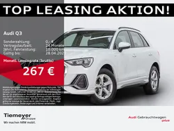 Gletscherweiß metallic Gebraucht 2024 Audi Q3 S-Line SUV | 41.240 € (Fairer Preis)