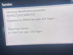 Blau Gebraucht 2018 VW Golf VII Kleinwagen | 13.500 € (Etwas zu teuer)
