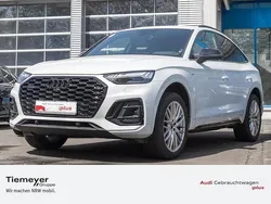 Gletscherweiß metallic Gebraucht 2024 Audi Q5 Sportback S-Line SUV | 57.660 € (Etwas zu teuer)