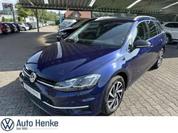 Atlantik blue (metallic) Gebraucht 2019 VW Golf VII IQ Drive Kombi | 15.795 € (Fairer Preis)