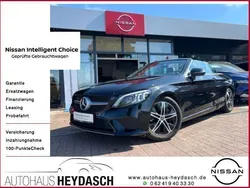 Obsidian black Gebraucht 2022 Mercedes C200 Cabrio | 36.975 € (Fairer Preis)