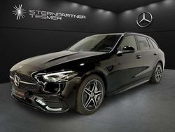 Schwarz Gebraucht 2022 Mercedes C180 AMG Kombi | 34.770 € (Teuer)