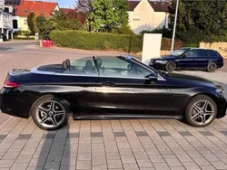 Schwarz Gebraucht 2019 Mercedes C200 AMG line Cabrio | 25.750 €