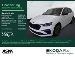Moonweiss metallic Gebraucht 2025 Skoda Scala Selection Kleinwagen | 26.930 € (Etwas zu teuer)